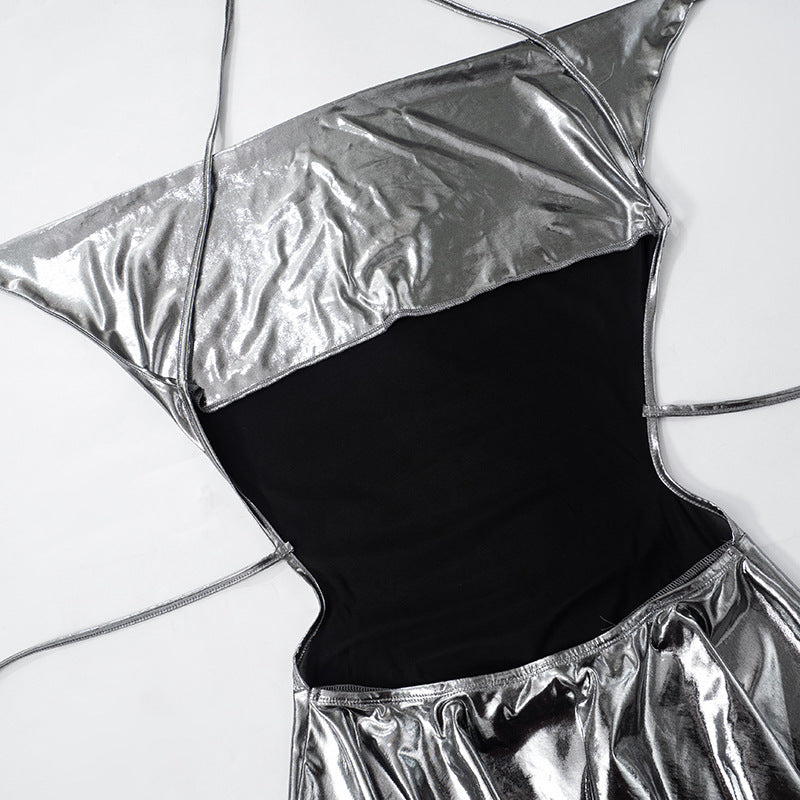 MB1002 Fit and Flared Mini Dress