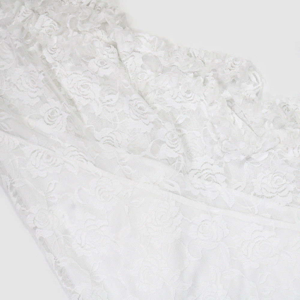 MB1202 Women's Off Shoulder Lace Dress