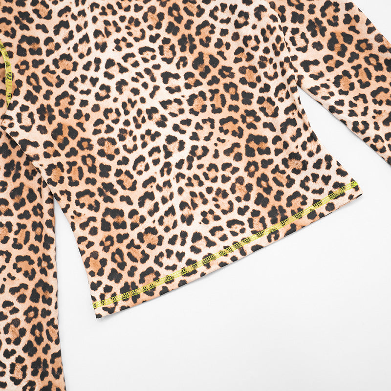 MB1424 Women's 2-Piece Set: Long Sleeve Crop Top & Capri Leggings