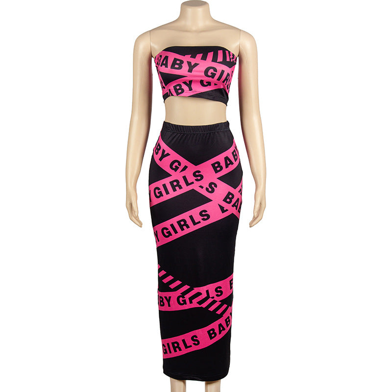 MB1306 Tube Top and Skirt Set