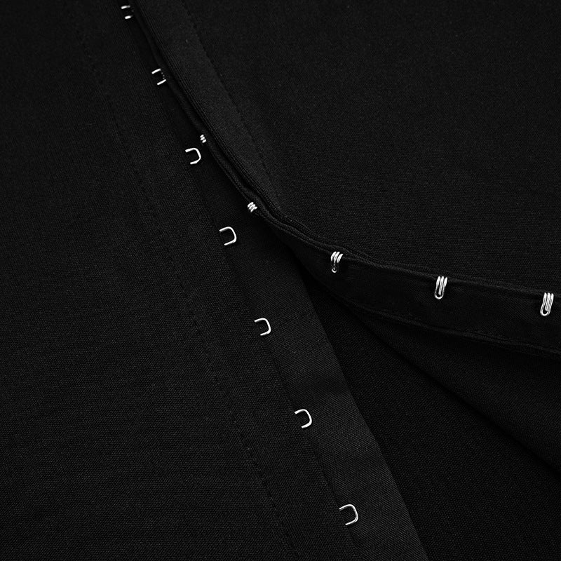 MB1047 Women's V-Neck Bodycon Two-Piece Set