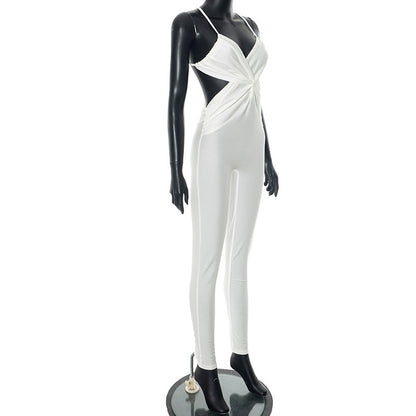 MB1032 Women's Backless Bodycon Jumpsuit
