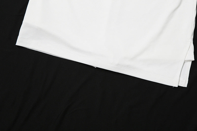 MB1115 Crop Top & Bodycon Mini Skirt Two Piece Set