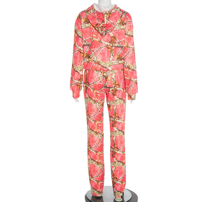 MB1035 Camouflage Tracksuit Set for Women