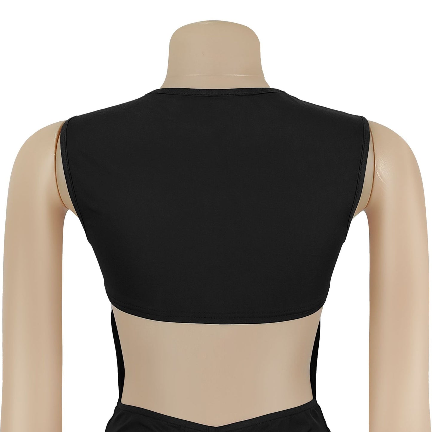 MB1612 Sleeveless Cutout Back Maxi Dress