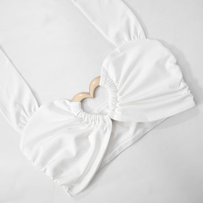 MB1011 Crop Top and Mini Skirt Two Piece Set