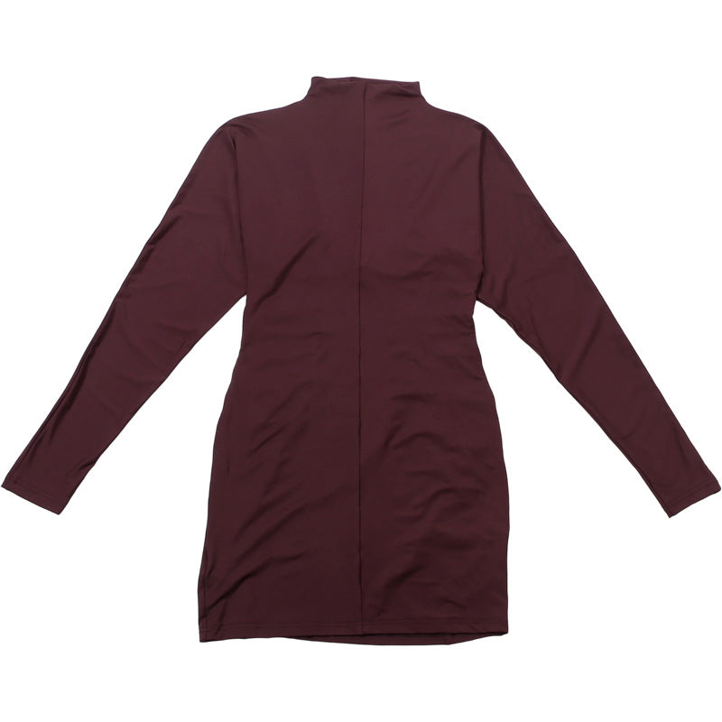 MB1812 Women's Ruched Mini Dress - Bodycon Party Dress