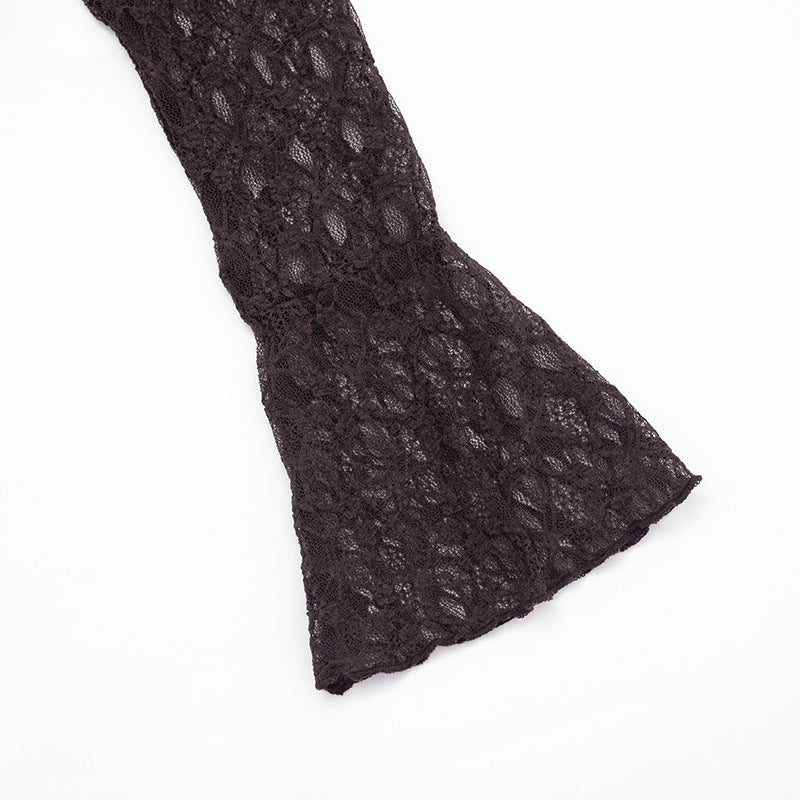 MB1439 Women's Bell Sleeve Lace Top