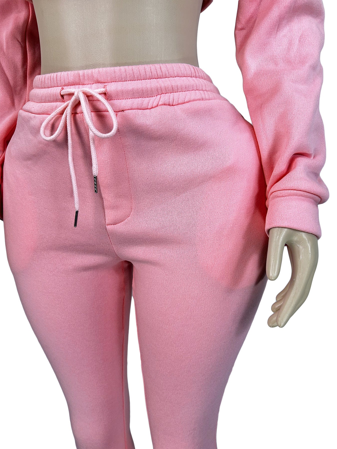 MB1712 Women's Winter Hoodie & Stacked Pants Two-Piece Set