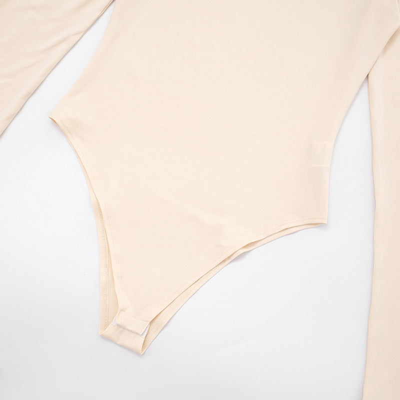 MB1053 long-Sleeve Bodysuit & Footed Leggings Set for Women