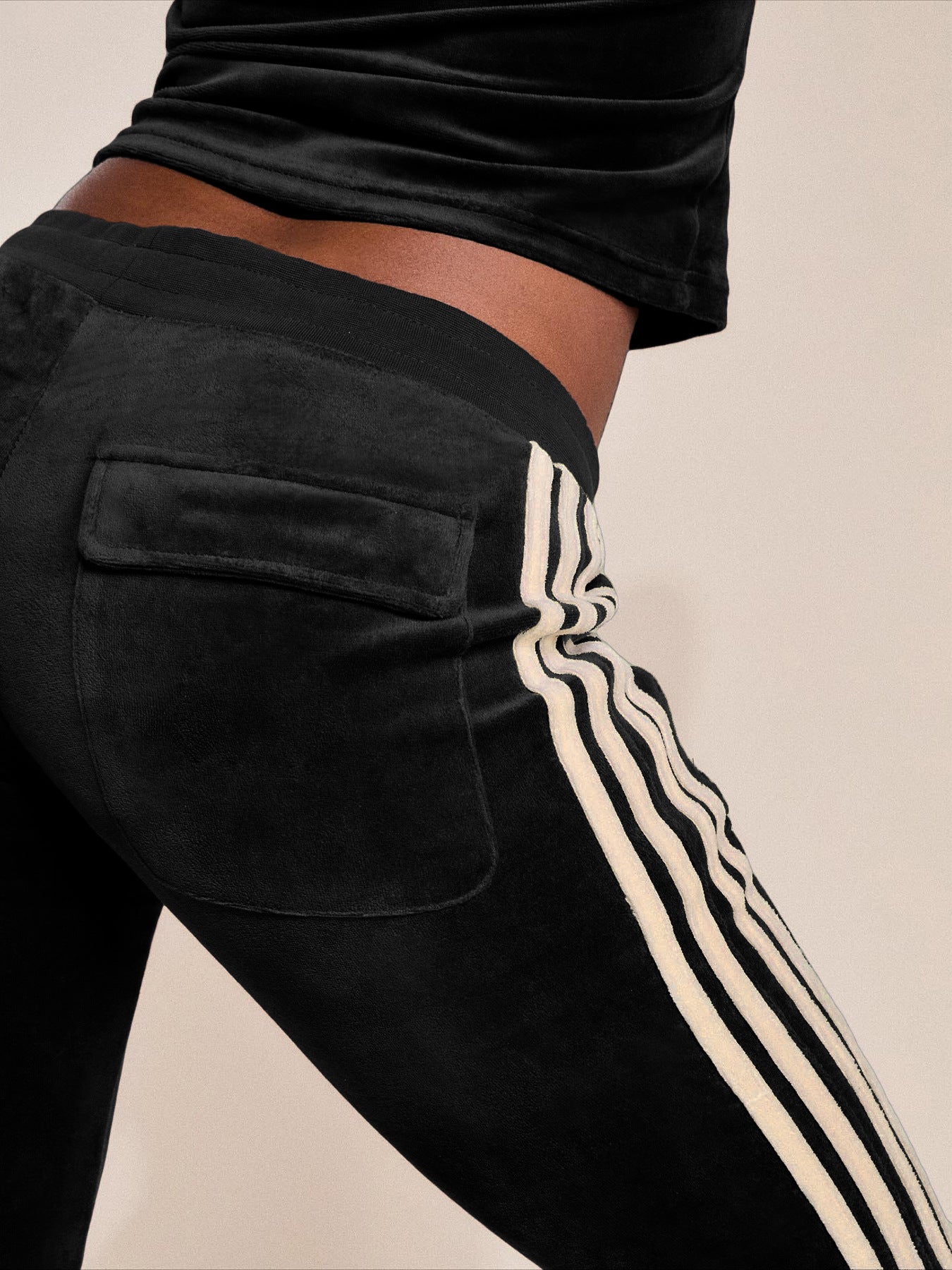 MB1716 Women’s Track Suit Set with Stripes