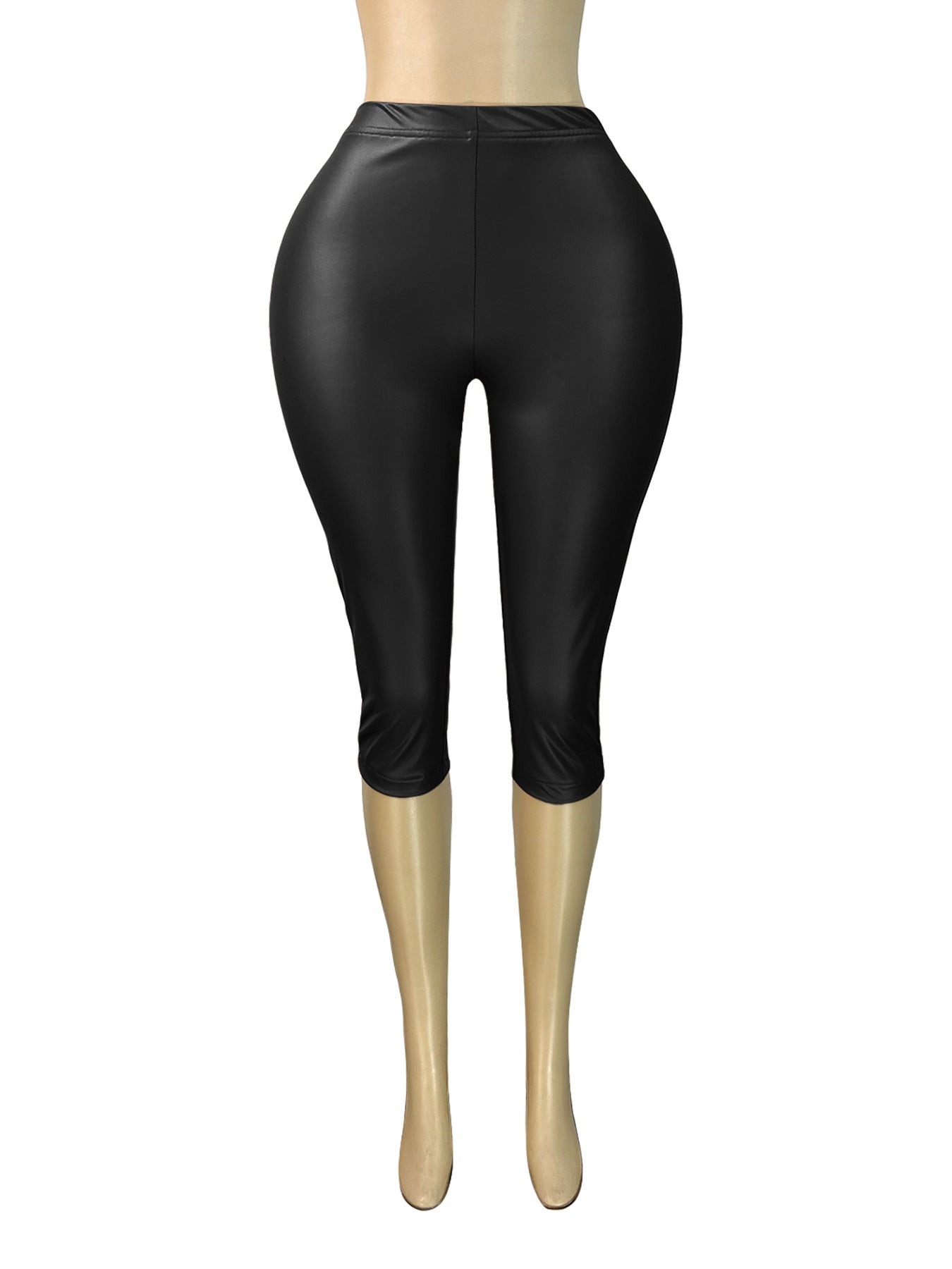 MB1724 Women’s High-Waisted Shiny 7/8 Bottoms