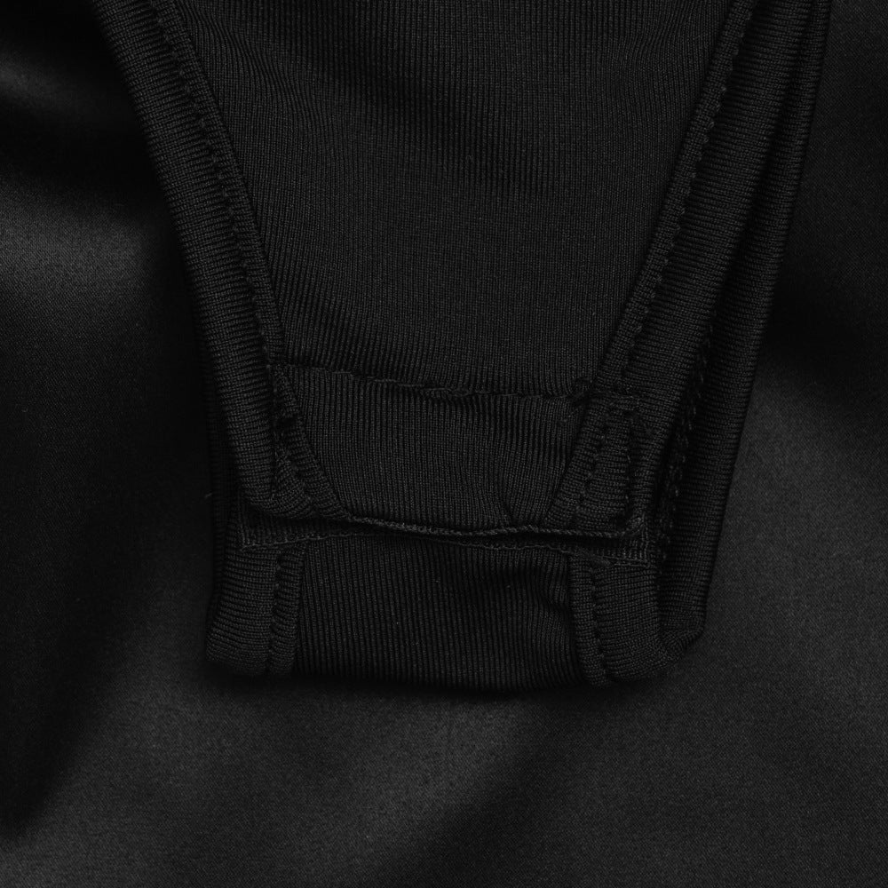 MB1314 Long Sleeve Round Neck Ruched Maxi Dress for Women