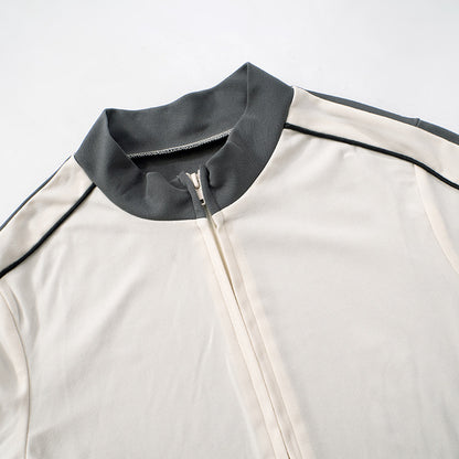 MB1014  Woman Color Block Tracksuit