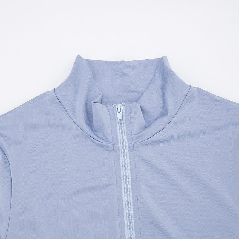 MB1044 Color-Block Workout Jumpsuit for Women