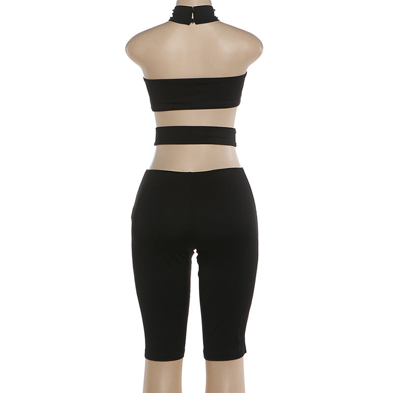 MB1534 Women's Fitted Bodysuit with Cut Out Detail