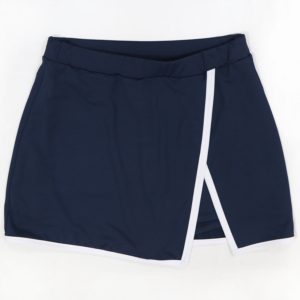 MB1221 Cropped Tank Top & Skort Two Piece Set