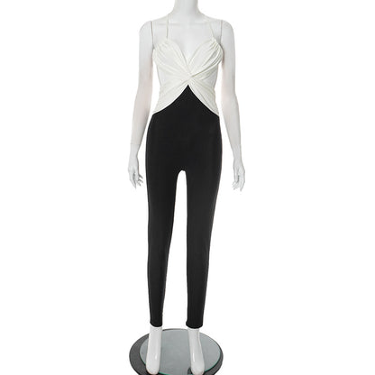 MB1032 Women's Backless Bodycon Jumpsuit