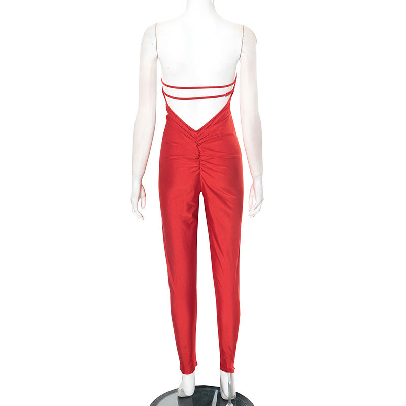 MB1004 Backless Jumpsuits for Women