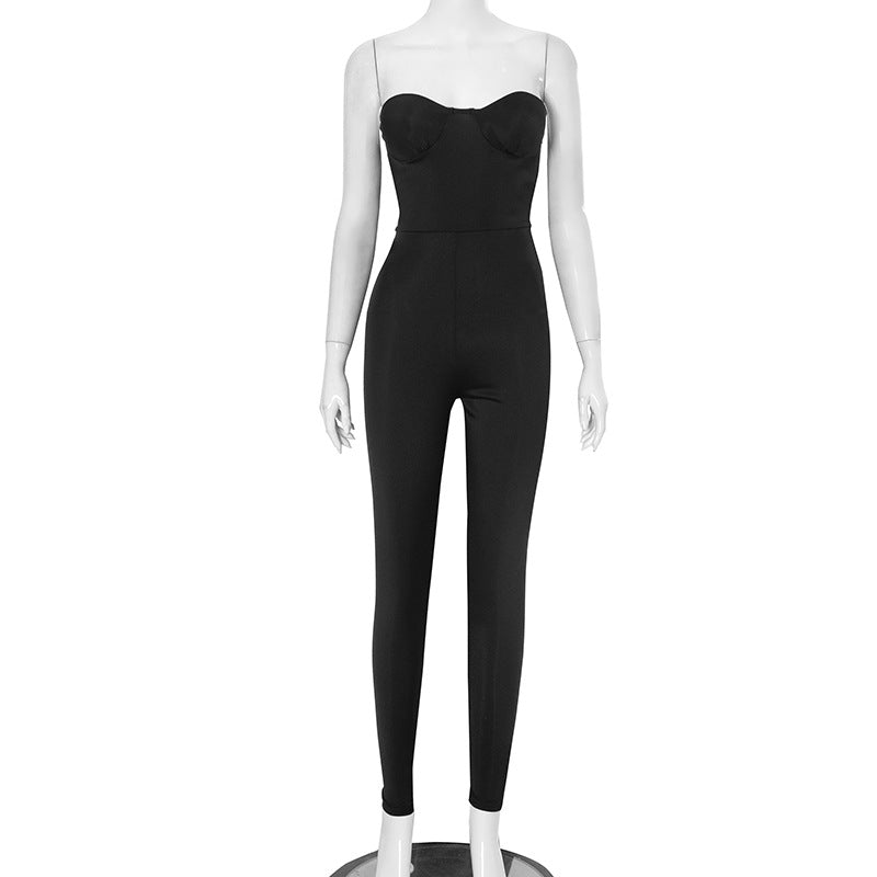 MB1004 Backless Jumpsuits for Women