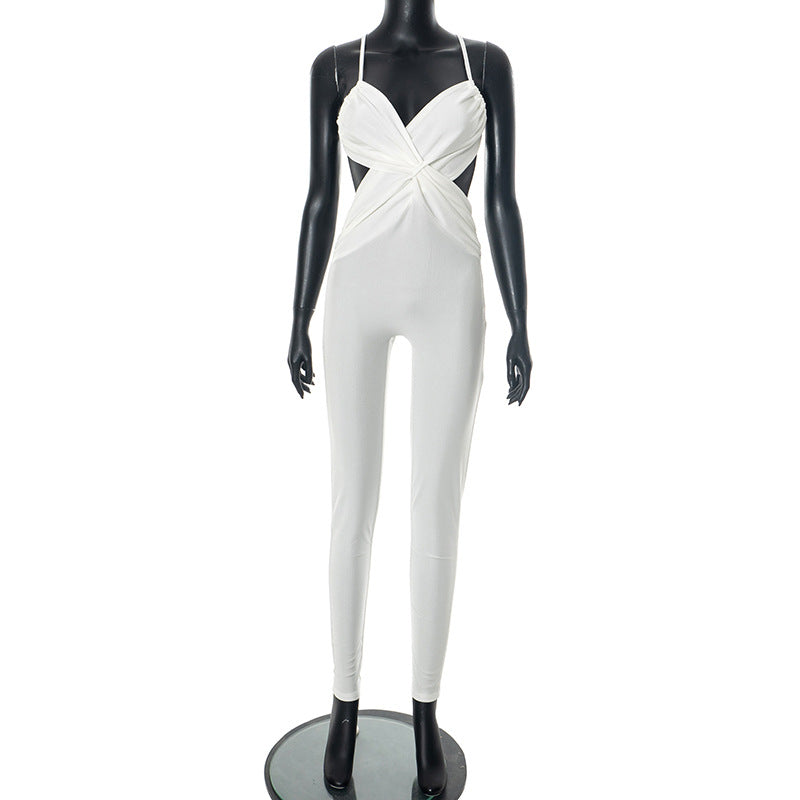 MB1032 Women's Backless Bodycon Jumpsuit