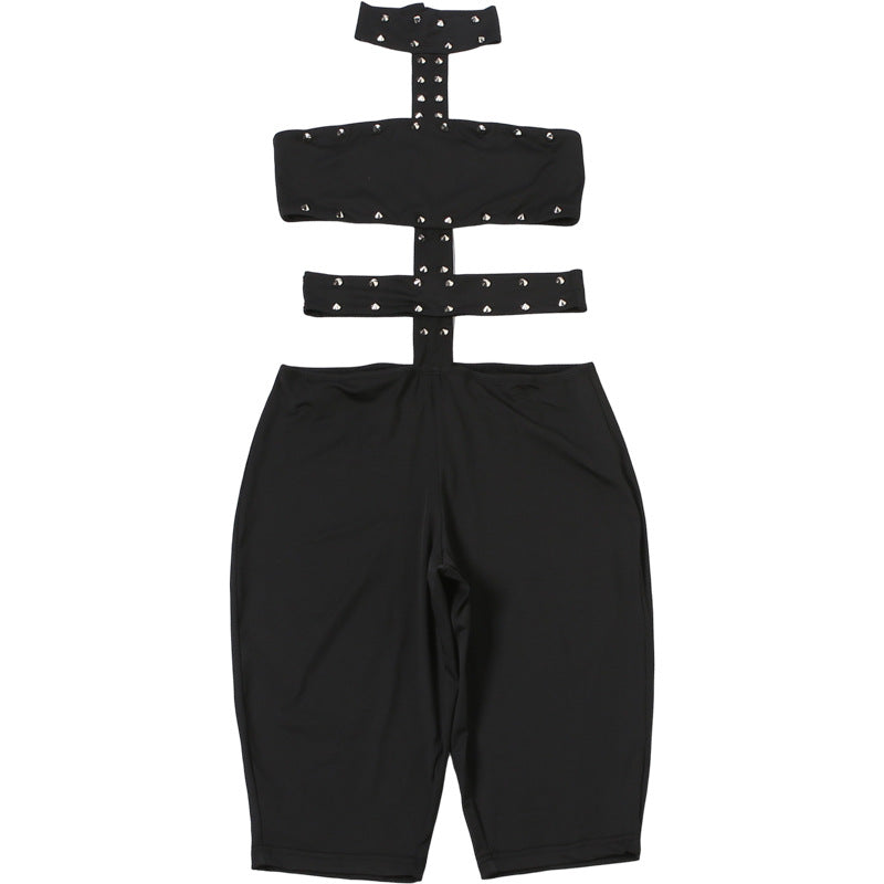 MB1534 Women's Fitted Bodysuit with Cut Out Detail