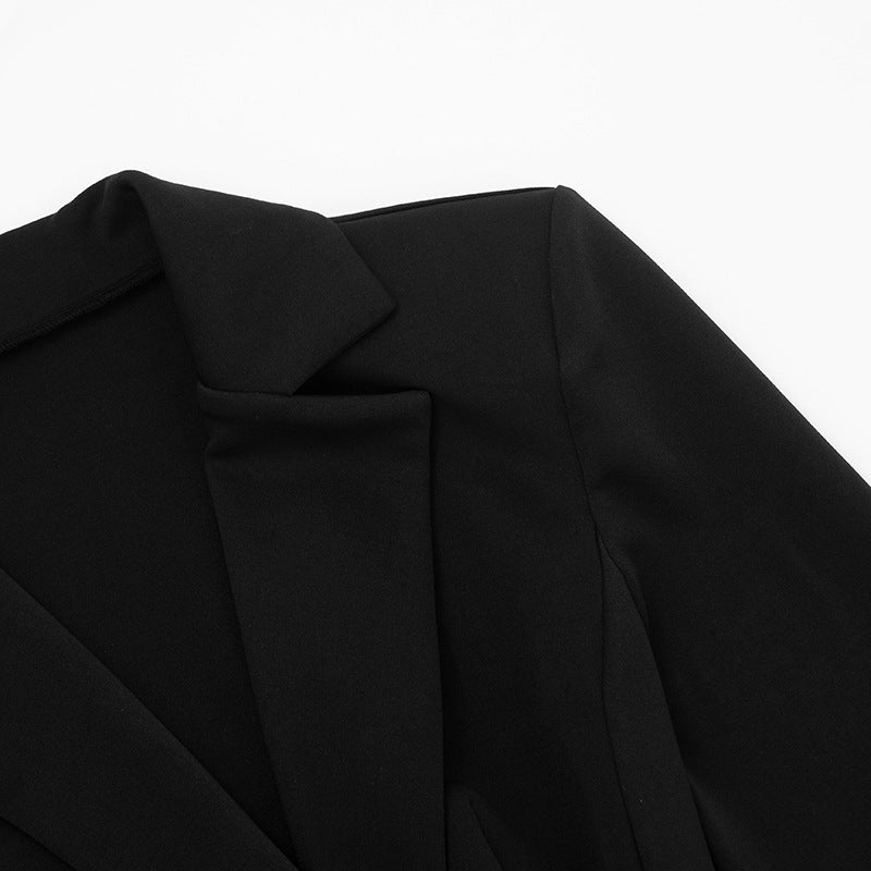 MB1432 Double-Breasted Fitted Blazer Dress