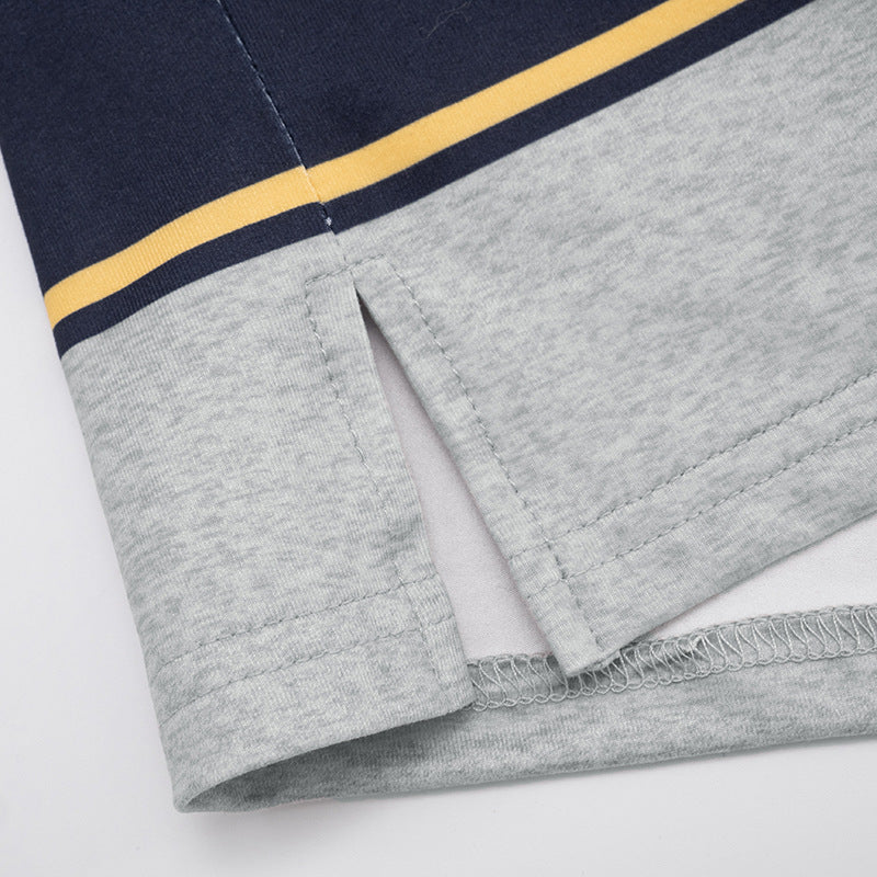 MB10100 Women's Oversized Striped Polo Shirt