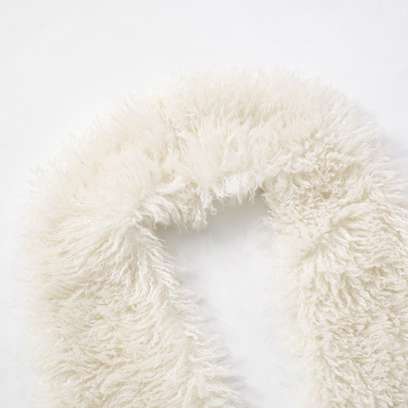 MB1059  Women's Backless Fur Vest