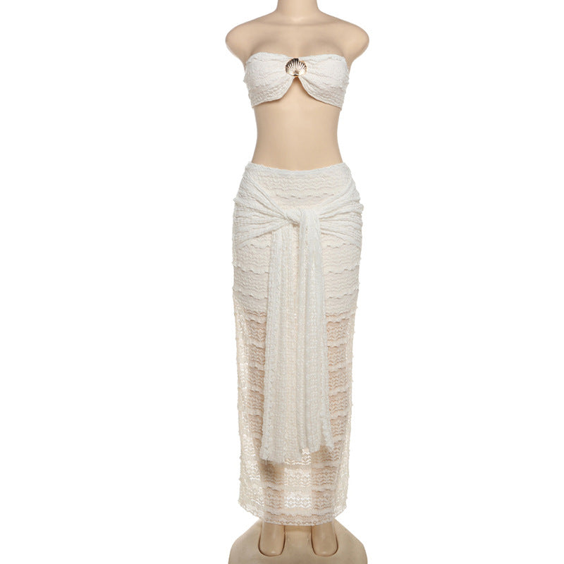MB1104 Tube Top and Skirt Set