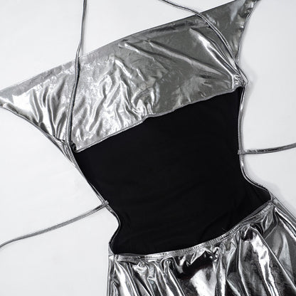 MB1002 Fit and Flared Mini Dress