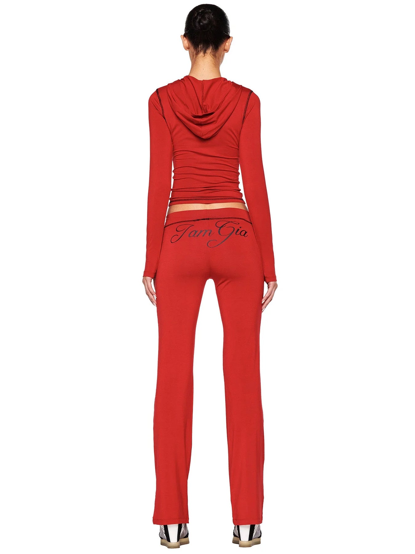 MB1717 Women’s Cropped Hoodie Tracksuit Set