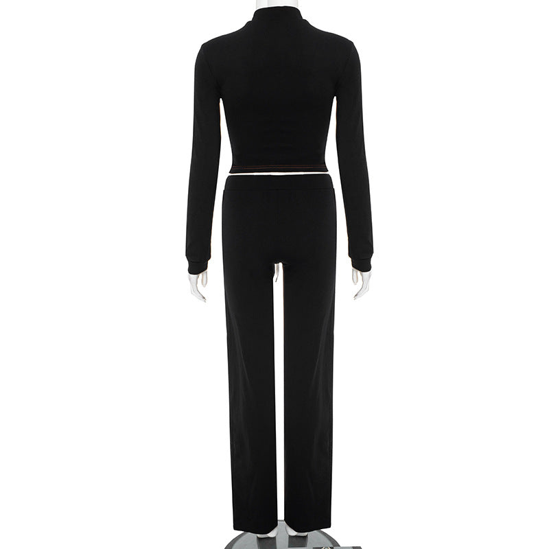 MB1014  Woman Color Block Tracksuit