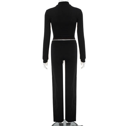 MB1014  Woman Color Block Tracksuit