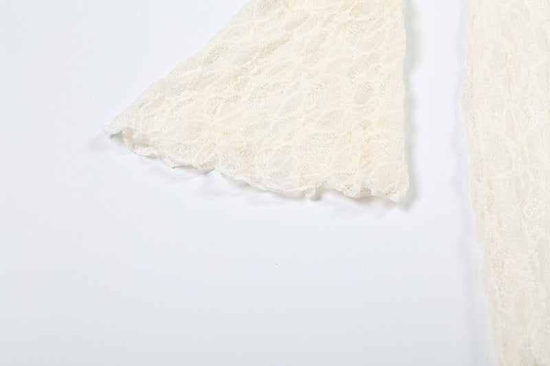 MB1135 Off-the-Shoulder Lace Mermaid Maxi Dress