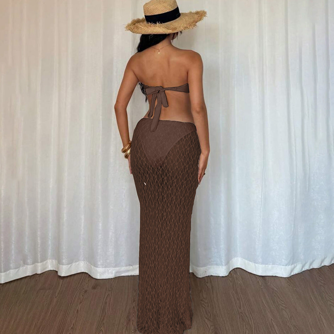 MB1108 Bikini Top and Long Skirt Set