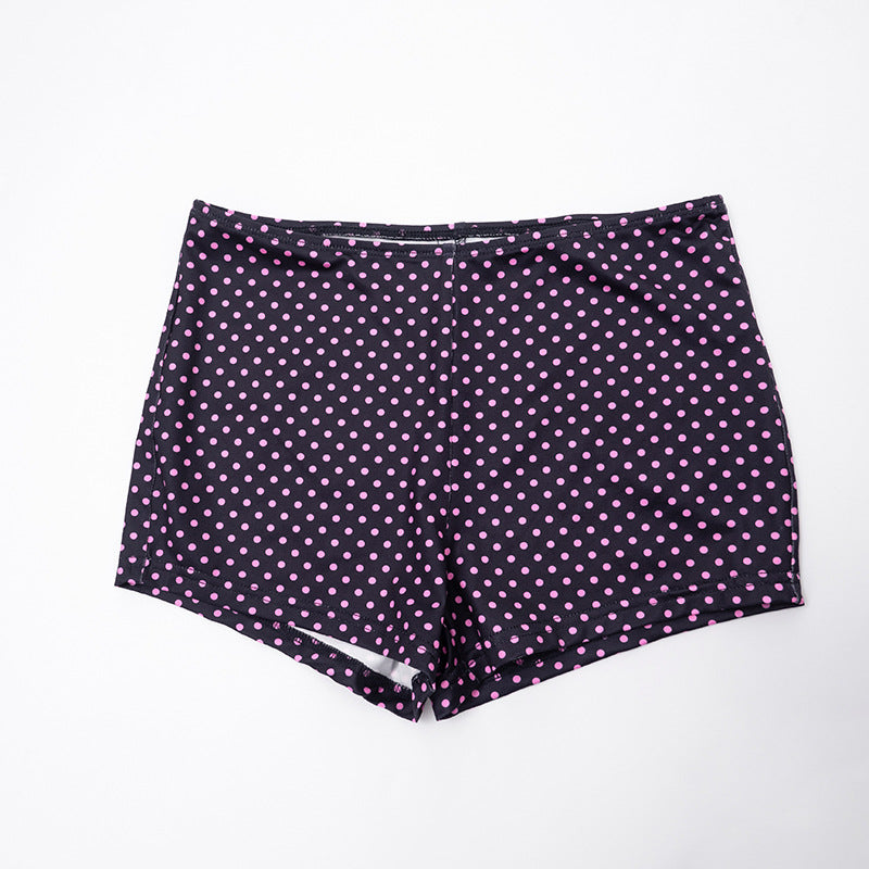 MB1079 Polka Dot Long-Sleeve Two-Piece Set for Women