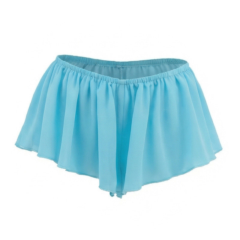 MB10162 Ruffle Halter Two-Piece Set – Backless Crop Top & Ruffle Shorts