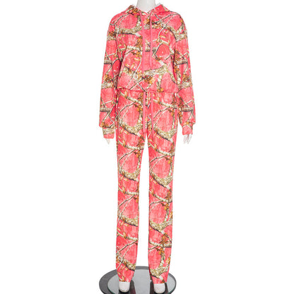 MB1035 Camouflage Tracksuit Set for Women