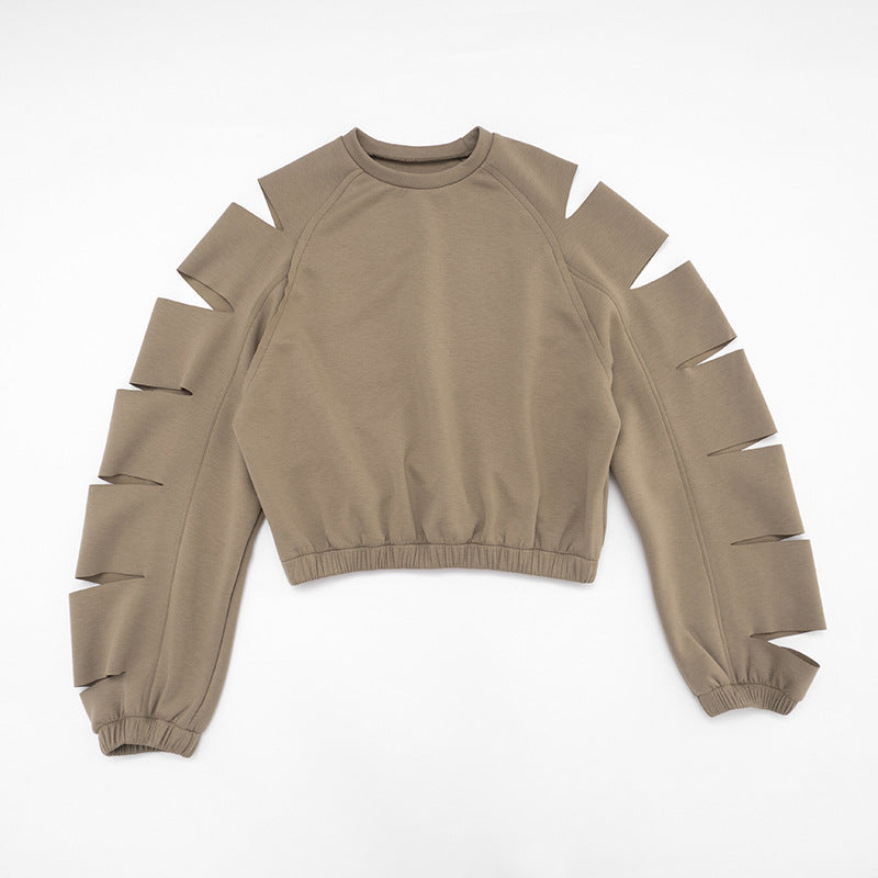 MB1091 Cutout Top & Bodycon Mini Skirt Set