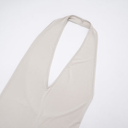 MB1043 Halter Neck Backless Bodycon Mini Dress