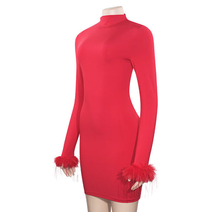 MB1311 Long Sleeve Short Dress