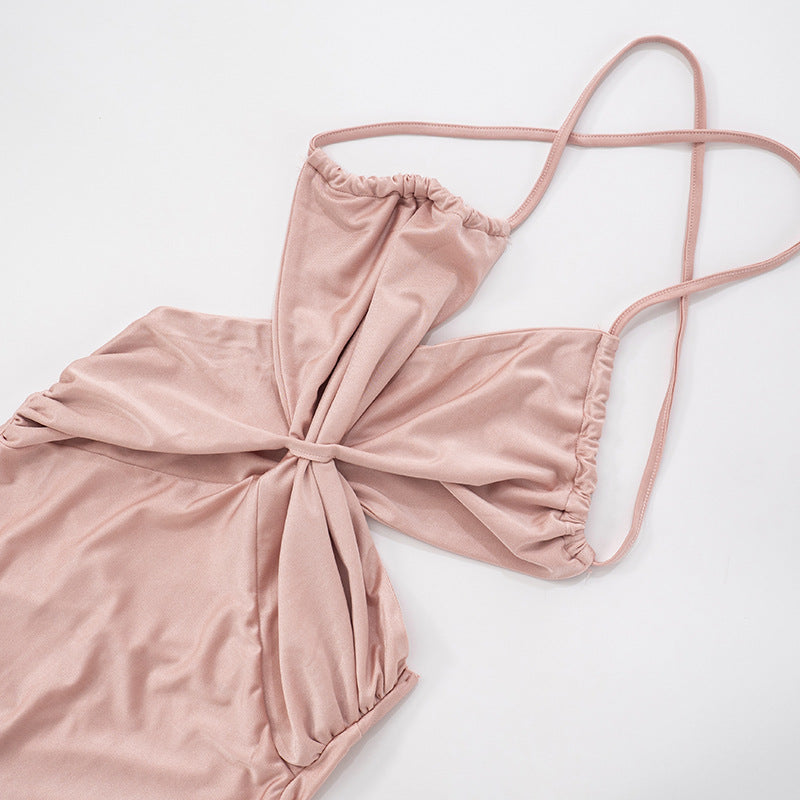MB1032 Women's Backless Bodycon Jumpsuit