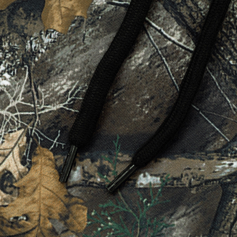 MB10126 Vintage Leaf & Tree Camo Micro Flare Pants