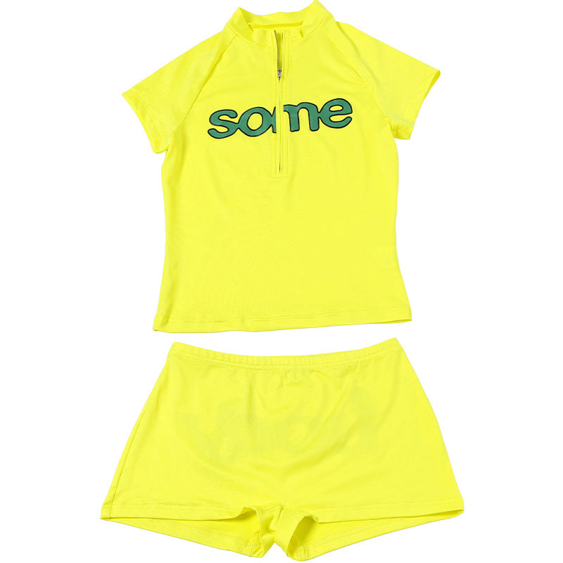 MB1514 Women’s Workout Set Short-Sleeve & Shorts Two-Piece