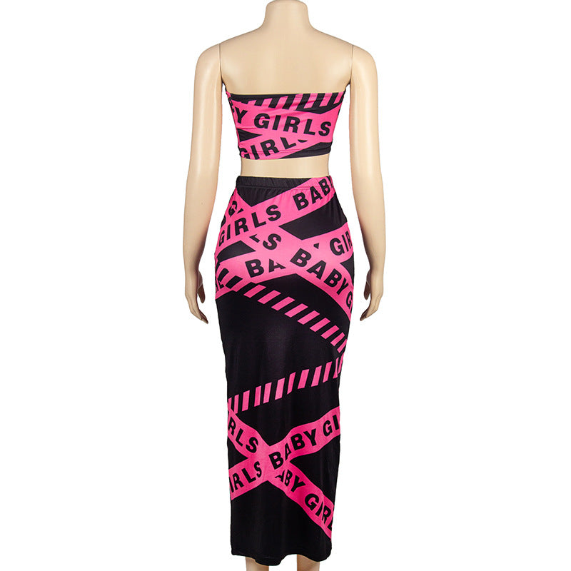 MB1306 Tube Top and Skirt Set