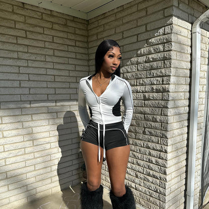 MB1007 Woman Tracksuit Two Piece Sets