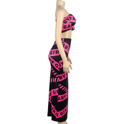 MB1306 Tube Top and Skirt Set