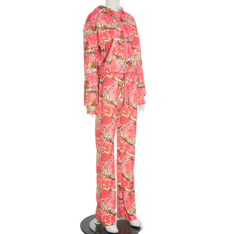 MB1035 Camouflage Tracksuit Set for Women