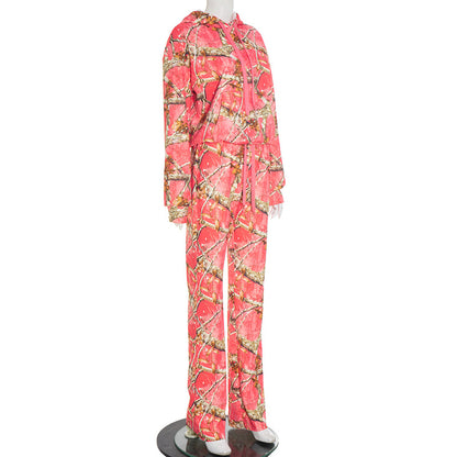 MB1035 Camouflage Tracksuit Set for Women